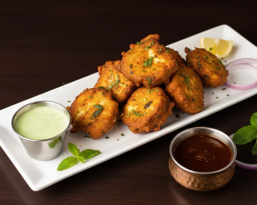 Paneer Pakora at Tandoor House in Winnipeg, MB