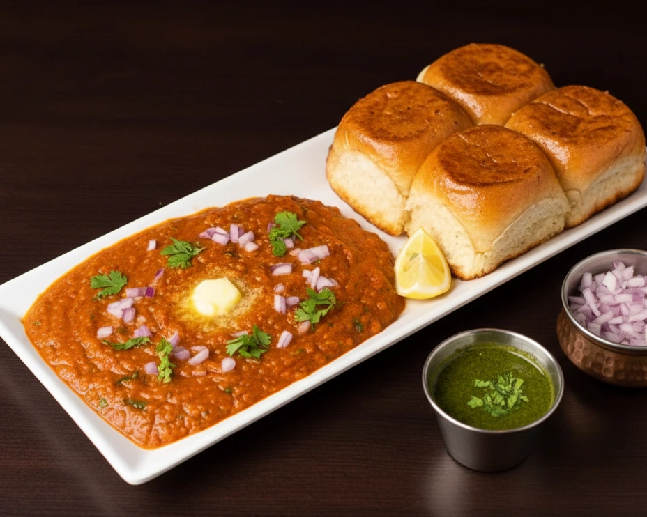 Pav Bhaji at Tandoor House in Winnipeg, MB
